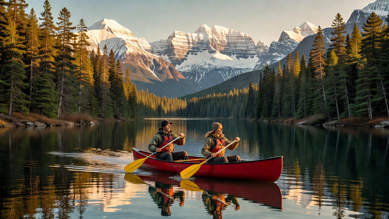 Canoe on Lake